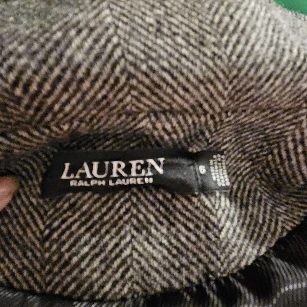 Ralph Lauren Black Label Gray Wool-Blend Stand Collar Pea Coat - Picture 2 of 7